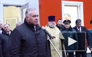 Видео: Дмитрий Никулин о новом пожарном депо в поселке Семиозерье