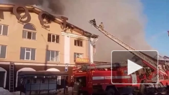 В Пензенской области загорелся торговый центр
