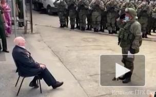 Самарскому ветерану устроили личный парад Победы и сняли на видео