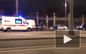 В Москве "скорая" сбила человека