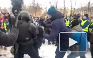 В Петербурге задержан подозреваемый в нападении на полицейского в ходе акции протеста