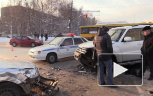 В Ижевске нетрезвый водитель устроил массовое ДТП