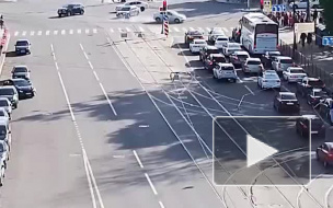 В Петербурге машина влетела в толпу людей