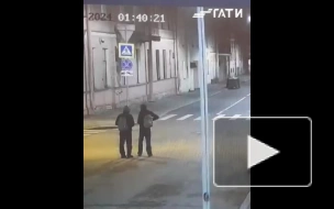 Двое вандалов разрисовали стену Дворца Бобринских