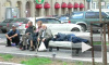 Центр Петербурга оккупировали спящие бомжи