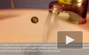 С 1 ноября в Петербурге изменится учет холодной и горячей воды