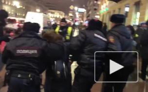 В Петербурге на протестах в поддержку Навального в ночь со 2 на 3 февраля задержали 248 человек