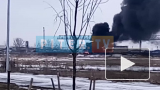 На Софийской произошел пожар в промзоне
