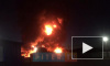 В поселке имени Свердлова пять часов тушили крупный пожар на складах