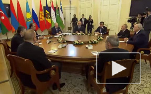 Путин в Петербурге прочел лидерам СНГ часовую лекцию о начале Второй мировой войны