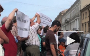 Петербургских дольщиков ЖК "Охта-Модерн" снова обманули: горожане продолжат голодовку с 16 апреля