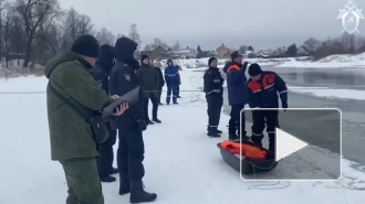 В Подмосковье в реке Клязьме найдено тело девочки, провалившейся под лед два дня назад