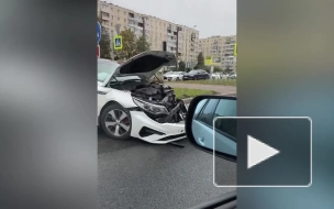 Фельдшер пострадал в ДТП в Невском районе