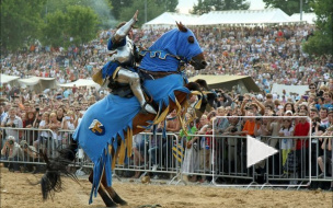 В Петропавловской крепости под предводительством Александра Невского прошла "Битва на Неве" 