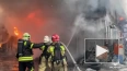 В Новой Москве локализовали пожар в торговых павильонах