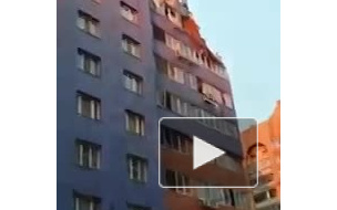 Очевидец снял последствия взрыва дома в Рязани