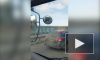 Трактор и "Газель" завалились на бок на Витебском шоссе