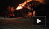 В Киришском районе огонь уничтожил жилой дом