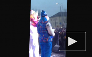 Валуев чуть не проспал эстафету олимпийского огня