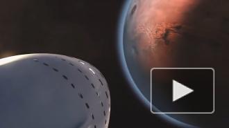 SpaceX собралась запускать ракеты к Марсу с плавучей платформы