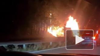 В Болгарии сгорел туристический автобус
