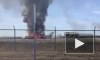 В аэропорту Калифорнии упал и сгорел пассажирский самолет