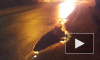 В Приморском районе сгорел пассажирский автобус 