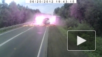 Видео страшного ДТП в Челябинской области зафиксировал регистратор