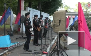 Группа "Черные береты" выступила с концертом перед мобилизованными в Калининграде