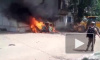 В Усть-Каменогорске пламя с горящей машины перекинулось на многоэтажный дом