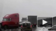 Ужасающее видео из Казани: на дороге столкнулись две фур...