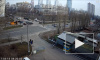 Потерял колесо.