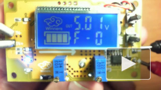 стабилизатор напряжения, с регулировкой тока и вольтажа, есть LCD дисплей