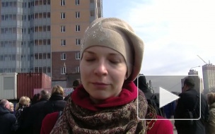 "Нас не пускают в собственные квартиры!". Митинг жильцов комплекса "Международный" 