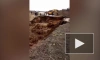 На Сахалине из-за подтопления талыми водами обрушилась часть придорожной полосы