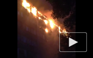 Появилось видео страшного пожара на Ставрополье, где заживо сгорели 2 человека