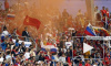 Матч Люксембург-Россия омрачило хулиганство российских и местных фанатов