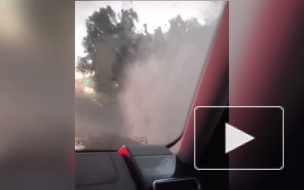 Очевидцы: на Парашютной до сих пор стоит вода 