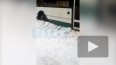 Автобус застрял в снегу на улице Демьяна Бедного
