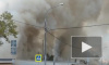 Очевидцы сняли на видео ужасный пожар в московском автобусном парке