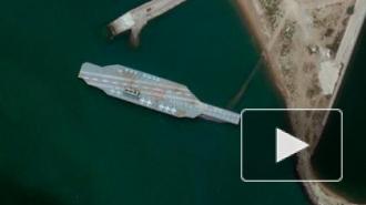 Иран вывел в Ормузский пролив модель авианосца США