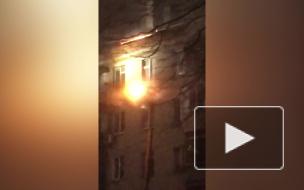 Пожарные ликвидировали возгорание в жилом доме в Химках 