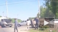 Страшное видео из Пензы: грузовик протаранил легковушку