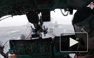 Вертолет Ка-27 с фрегата "Адмирал Горшков" провел разведку в Атлантике