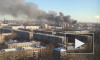 На проспекте Обуховской обороны в Петербурге тушат пожар третьего номера сложности