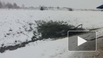 Видео: Под Вологдой заживо сгорели в ДТП 4 человека