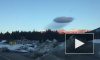 НЛО, медленно двигающееся в Неваде над горами, попало на видео