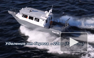 Всепогодный морской катер Баренц 1100