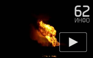 В Рязанской области загорелся газопровод: пламя распространилось на десятки метров