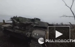 "РИА Новости": спецназовцы сняли видео изнутри подбитого под Авдеевкой Abrams